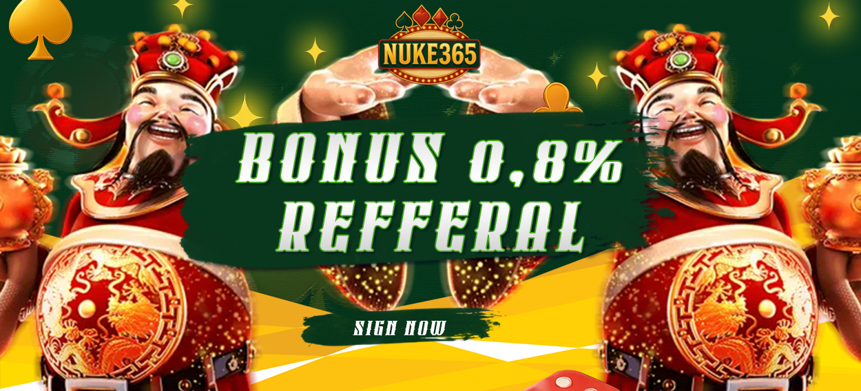 BONUS REFFERAL 0,8%