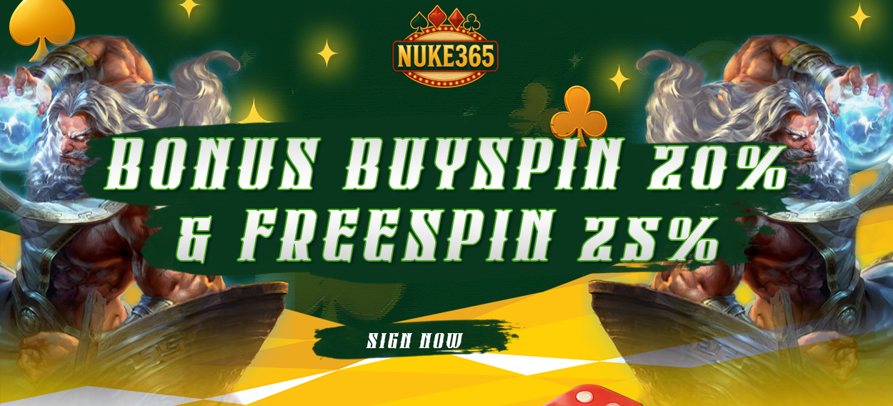 FREESPIN 25% BUYSPIN 20%