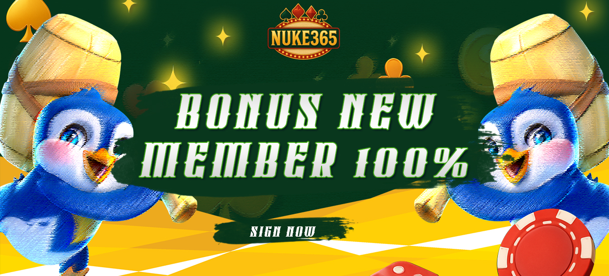 BONUS NEW MEMBER 100%